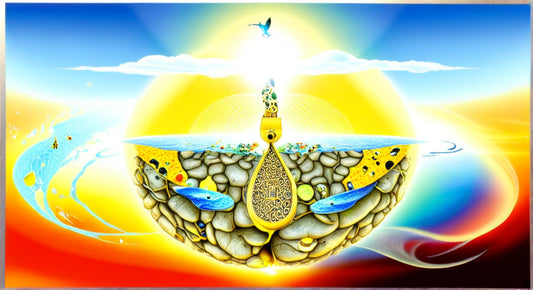 Sacred Sanctuary: Divine Temple Gateway - Digital Art Download