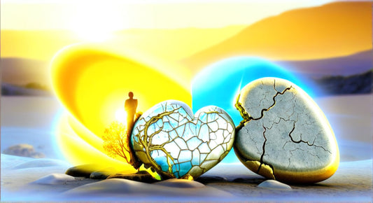 Sacred Crystals: Healing Light Transformation - Digital Art Download